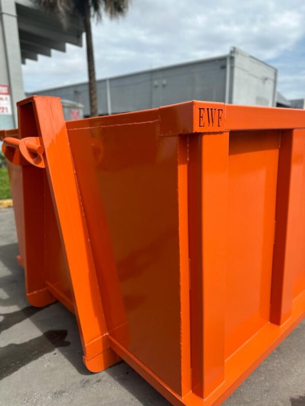 Heavy Duty Rectangular Hook-Lift Containers
